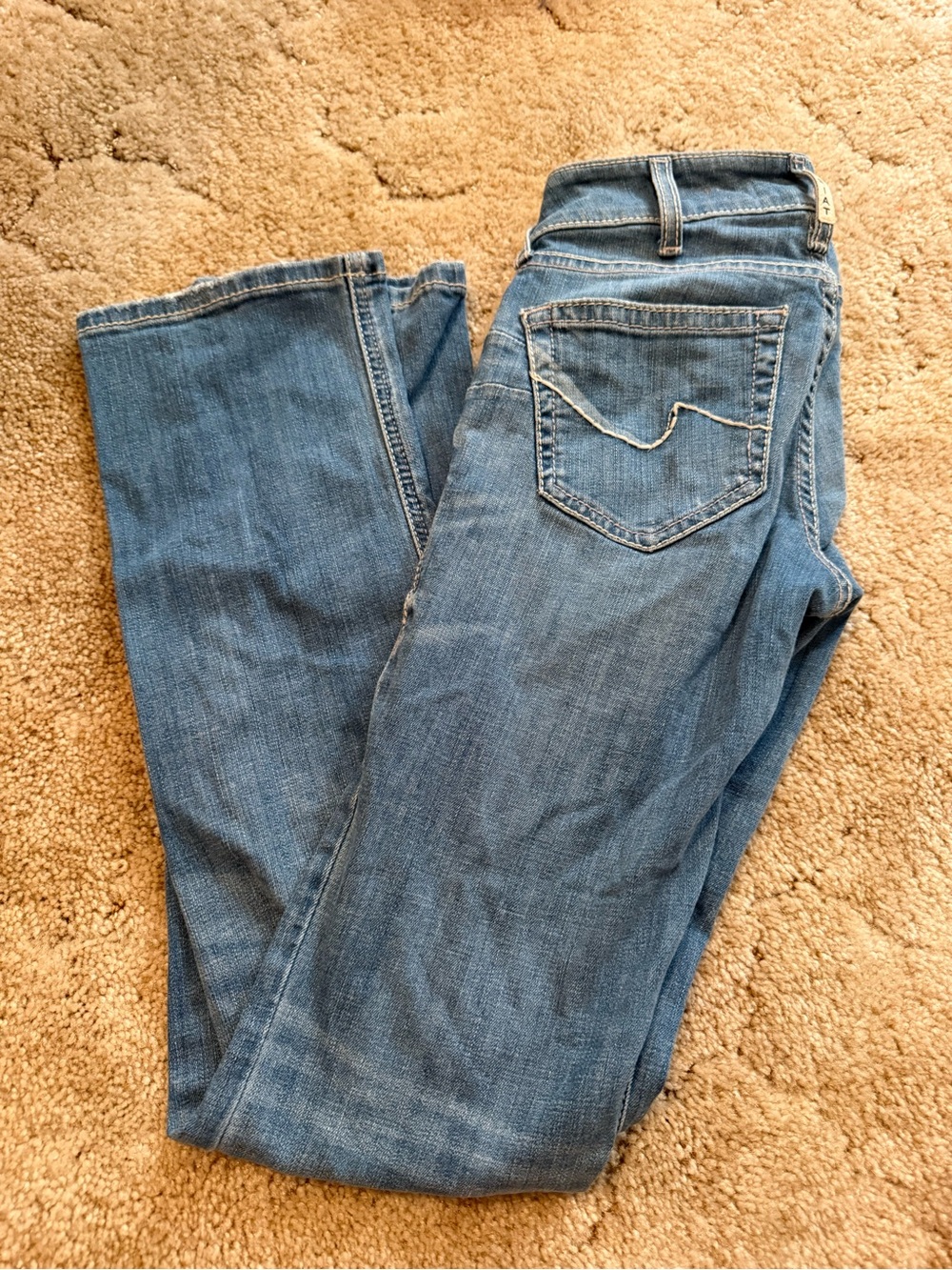 Ariat Women's Mid-Blue Straight-Leg Jeans